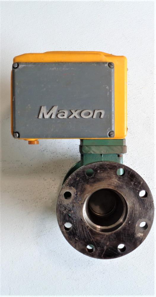 Maxon 4" Flanged Shut-Off Valve 5000S CP 2